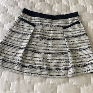 NWT Rebecca Taylor Tweed Skirt